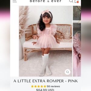 Before & Ever Romper - Little Extra RompeR